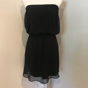 EXPRESS black tube top dress